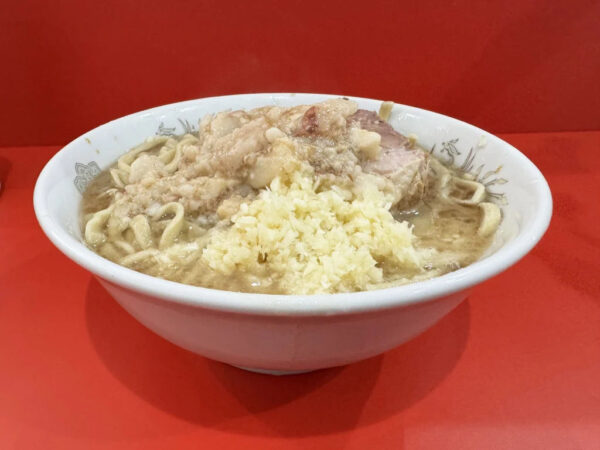 ラーメン二郎 朝倉街道駅前店で「小ラーメン＋ヤサイヌキニンニクマシマシアブラマシマシ」を食べた結果