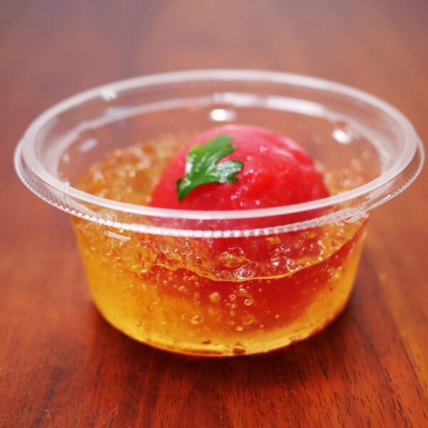 セブンイレブン「丸ごとトマトのサラダ ～だしジュレ仕立て～」が美しすぎて心から感動