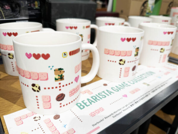 ゲーム的ドットがキュートなスタバのグッズ「BEARISTA GAME COLLECTION」が良い件