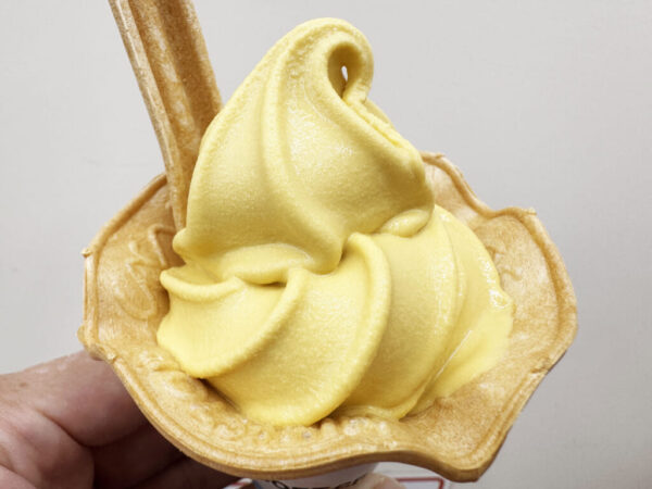 ミニストップのソフトクリームがおいしいのは周知の事実だが「紅はるかソフトクリーム」もおいしいのだった